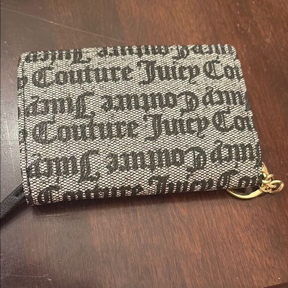 Juicy Couture Black and Gold Wallet - Picture 3 of 5